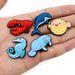 New Cute Sea Animal Cartoon Shoes Flower Shoe Buckle Soft Glue DIY Summer Sandals Accessories Accessories_viptrois.com
