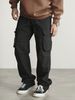 Men's Clothing Overalls Trendy High Street Straight Casual Pants_viptrois.com