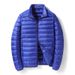 Men's Lightweight Down Jacket – 550FP Duck Down, Breathable & Machine Washable, Slim Fit (Grey/Black/Burgundy/Navy)_viptrois.com