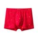 Pulse Zodiac Red Underwear 100% Boxer Briefs Horse Year Underpants Men's Pure Cotton_viptrois.com
