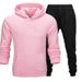 Men's Clothing Autumn And Winter Men's Sweater Suit Casual Sports Suit Plus Fleece Sweater Suit Men's Hooded Suit_viptrois.com