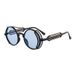 Unisex Cyberpunk Trend Retro Round Sunglasses_viptrois.com