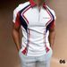 Men's Clothing Fashion Casual POLO Shirt Lapel Collage Pull On Button Business Solid Color Tops_viptrois.com