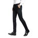 Premium Men's Dress Pants For Business & Casual Wear - Wrinkle-Free, Anti-Crease, Straight Fit Trousers In Classic Black_viptrois.com