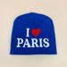 Unisex Retro Knit Beanie With Letter Print - Soft & Warm Winter Hat For Men And Women, Stretchy Slouchy Style, One Size Fits Most (54-60cm)_viptrois.com