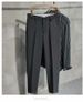 Spring/Summer Tapered Cropped Slim Fit Men's Suit Trousers Flowy Wrinkle Free Business Casual Long Pants_viptrois.com