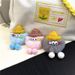 Bag Charm Celebrity Ugly Cute Little Coal Ball Keychain Cartoon Plush Doll Elf Bag Pendant Car Pendant Gift_viptrois.com
