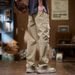 Shirt Less Apparel Cargo Summer American Style Loose Straight New Multi-Pocket Youth Men's Casual Pants_viptrois.com