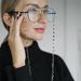 Accessories Fashion Black Rhinestone Rope Colorful Crystal Neck Metal Anti-Slip Glasses Hanging Chain_viptrois.com