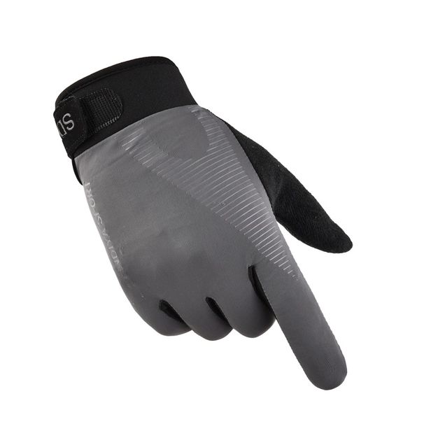 Cycling Gloves Full Finger Men And Women Thin Summer Breathable Touch Screen Outdoor Sports Mountaineering Fitness Cycling Ice Silk Gloves_viptrois.com