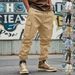 Men's Clothing Multi Function Pocket Casual Heavyweight Trousers_viptrois.com