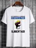 Estoy Con Venezuela Hasta El Final Proud Venezuelan Libre White T-Shirt S-5XL Streetwear Stylish Fashion Top For Everyday Wear Homme Breathable_viptrois.com