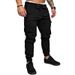 Men's Cargo Pants With Multiple Pockets - Comfortable Cotton Blend Casual Jogger Pants For Everyday Wear (S-4XL, 10 Colors Available)_viptrois.com