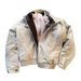 Year Of The Snake Jacket – Deconstructed Patchwork Bomber (M-XXL, Fleece-Lined, Black/Khaki, Streetwear Statement)_viptrois.com