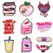 New Fun Cartoon Shoe Floral Accessories Bookish Smut Personality DIY Soft Rubber Shoe Buckle Decorative Buckle_viptrois.com