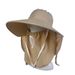 Dustproof Tea Picking Hat For Women, Spring And Summer High-end UV Protection Construction Site Farming Sun Hat, Face_viptrois.com
