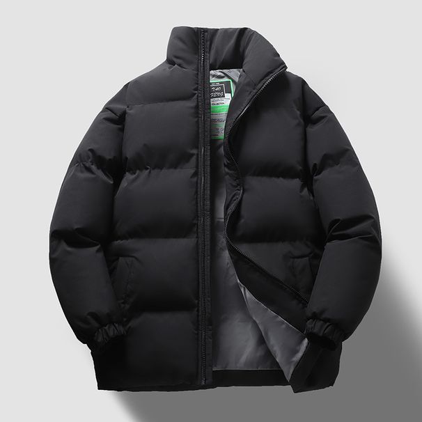 New High-End Thickened Sports Jacket For Men, Fashionable Trendy Stand Collar Long Sleeve Coat, Warm And Comfortable_viptrois.com