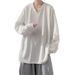 Texture Inspired Set Of Knitted Sweater With Large V-neck And Long Sleeved Sweatshirt Jacket_viptrois.com