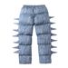Men's Clothing Society niche high street cool workwear cotton pants winter trendy functional wind cotton filling thick warm pants_viptrois.com