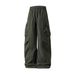 Men's Clothing Water Repellent Side Patch Pocket Workwear Casual Pants Men's Autumn Sports Trendy Brand Paratrooper Pants Loose Versatile Trousers_viptrois.com