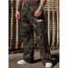 Men's Clothing 3D Printing Flared Casual Pants Men's Loose Sports Outdoor Camouflage Wide Leg Trousers American Street Trend_viptrois.com