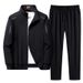 Men's Sports Suits Loose Large Size Casual Jackets Sportswear Two-Piece Suits_viptrois.com