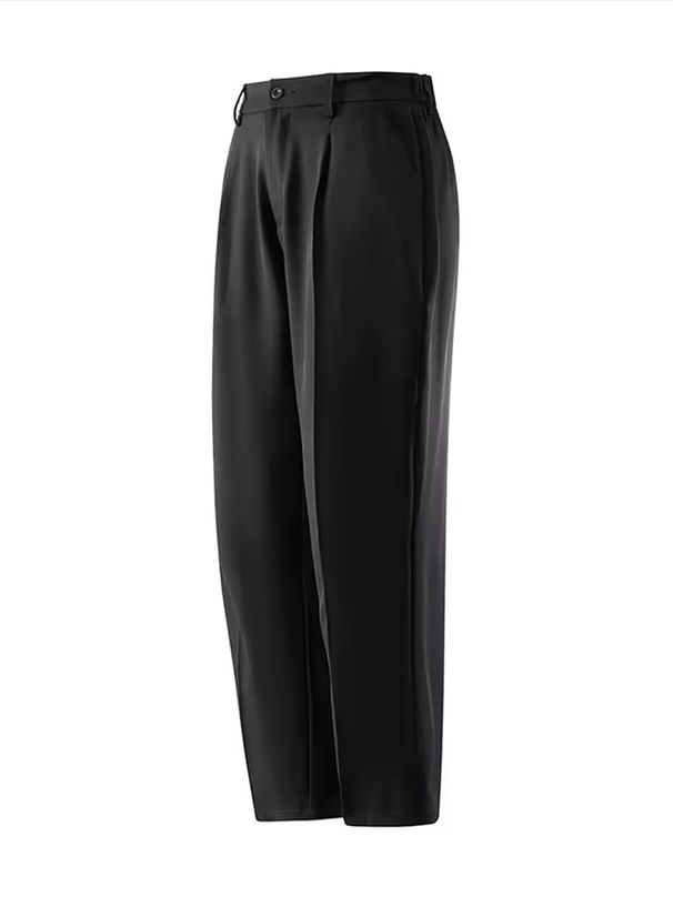 Men's Style Casual Pants – Loose Fit Workwear Joggers For Summer (Black, White, Gray, Beige, Brown, S-5XL)_viptrois.com