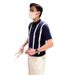 Men's Clothing Summer New Short Sleeved Sweater Men's Vertical Striped Ice Silk Business Shirt_viptrois.com