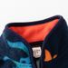 XUANMU Boys Girls Padded Jacket Outside Cartoon Dinosaur Toddler Zipper Standing Collar Jacket XB093_viptrois.com