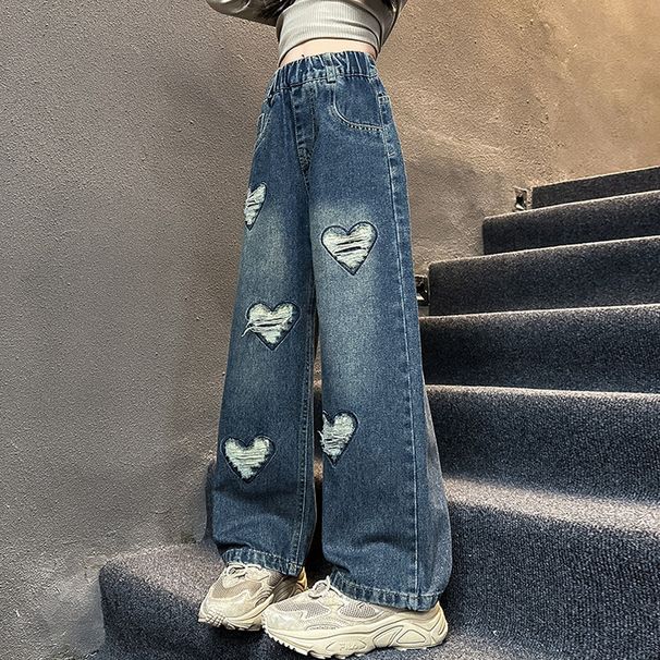 Love Jeans New Children's Miscellaneous European And American Jeans_viptrois.com