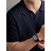 High End Knitted Short Sleeved Men's Italian Seagull Collar Commuter Polo Shirt Business Gentleman Lapel Cool Solid Color T Shirt_viptrois.com