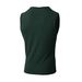 Men's Clothing Muscle Fitness Sports Leisure Sleeveless Vest Vertical Stripes Letters Fashionable Quick Drying_viptrois.com