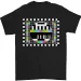TV Test Pattern As Worn By Mens T-Shirt Mens Womens Tees Top 100% Cotton_viptrois.com