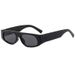 Men's Sunglasses New Simple Fashion Wide Leg Sun Visor Sunglasses Sunglasses Men's Rectangular Cat Eye Frame Hip Hop Sunglasses Women_viptrois.com
