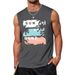 Men's Clothing Summer Men's Beach Vest Beach Tree 3d Printing Trendy T Shirt Short Sleeves_viptrois.com