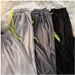 Men's Lightweight Jogger Pants With Ice Silk Fabric - Relaxed Fit Elastic Cuff Casual Trousers For Summer_viptrois.com