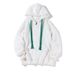 Men's Clothing Casual Zip-Up Hoodie With Drawstring, Lightweight Pullover Sweatshirt For Spring & Fall, Plain Color Loose Fit Streetwear Jacket_viptrois.com