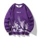 Men's Plus Size Sweatshirt – Oversized Round Neck Casual Pullover | Soft & Breathable For Spring & Fall_viptrois.com