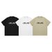 American Heavy Small Round Neck ONS ENS Printed Retro Shoulder Short Sleeve American Casual High Street Loose Cotton T-shirt_viptrois.com