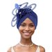 New Fashion Elegant Ladies Wedding Dinner Hot Diamond Heavy Muslim Turban Hat_viptrois.com