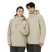 Men's & Women's 3-in-1 Teflon Waterproof Ski Jacket With Detachable Fleece Liner – Windproof, Breathable & All-Season Outdoor Performance_viptrois.com