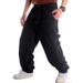 Man's clothing West Coast hip-hop skate pants Men's street baggy hip hop Oldschool denim pants_viptrois.com