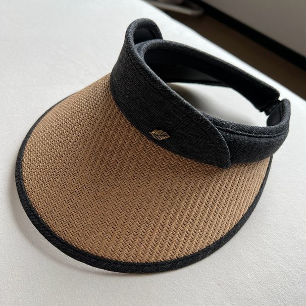 Resort Collection UV Protection Visor - Foldable Packable Design With Detachable Chin Strap_viptrois.com