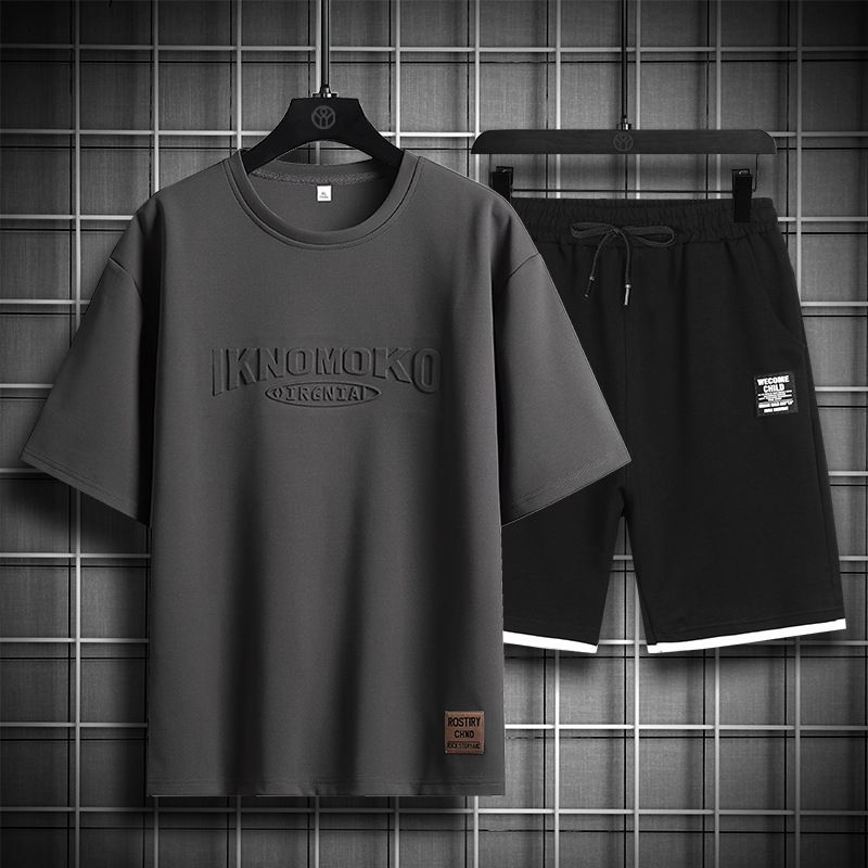 Men's Clothing Summer New Style Suit For Men Fashionable Loose Versatile Casual Simple_viptrois.com