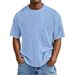 Men's Summer T Shirt Short Sleeved Casual All Match Tops_viptrois.com