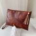 Women's Bags Autumn And Winter Textured Retro Bag For Women New Texture Design Underarm Bag Fashionable Tassel Pleated Shoulder Bag_viptrois.com