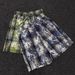 Men's Clothing Men's Style Casual Shorts Tie Dye Plaid Straight Leg Loose Fit Wide Leg Five Point Mid Length Summer_viptrois.com