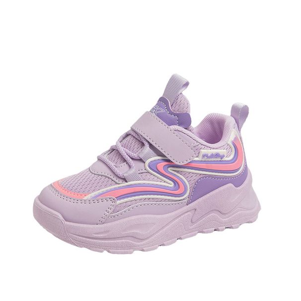Children's Sports Shoes New 2024 Spring And Autumn Comfortable Leather Boys And Girls Casual Shoes Running Shoes Student Children's Shoes_viptrois.com