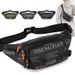 Gym Bags New Waterproof Waist Bag Men's High End Messenger Bag Trendy Fashion Sports Chest Bag Nylon Cloth Men's Bag_viptrois.com