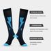 Sports muscle compression socks professional fitness running jump rope pressure socks thin leg socks stretch socks_viptrois.com